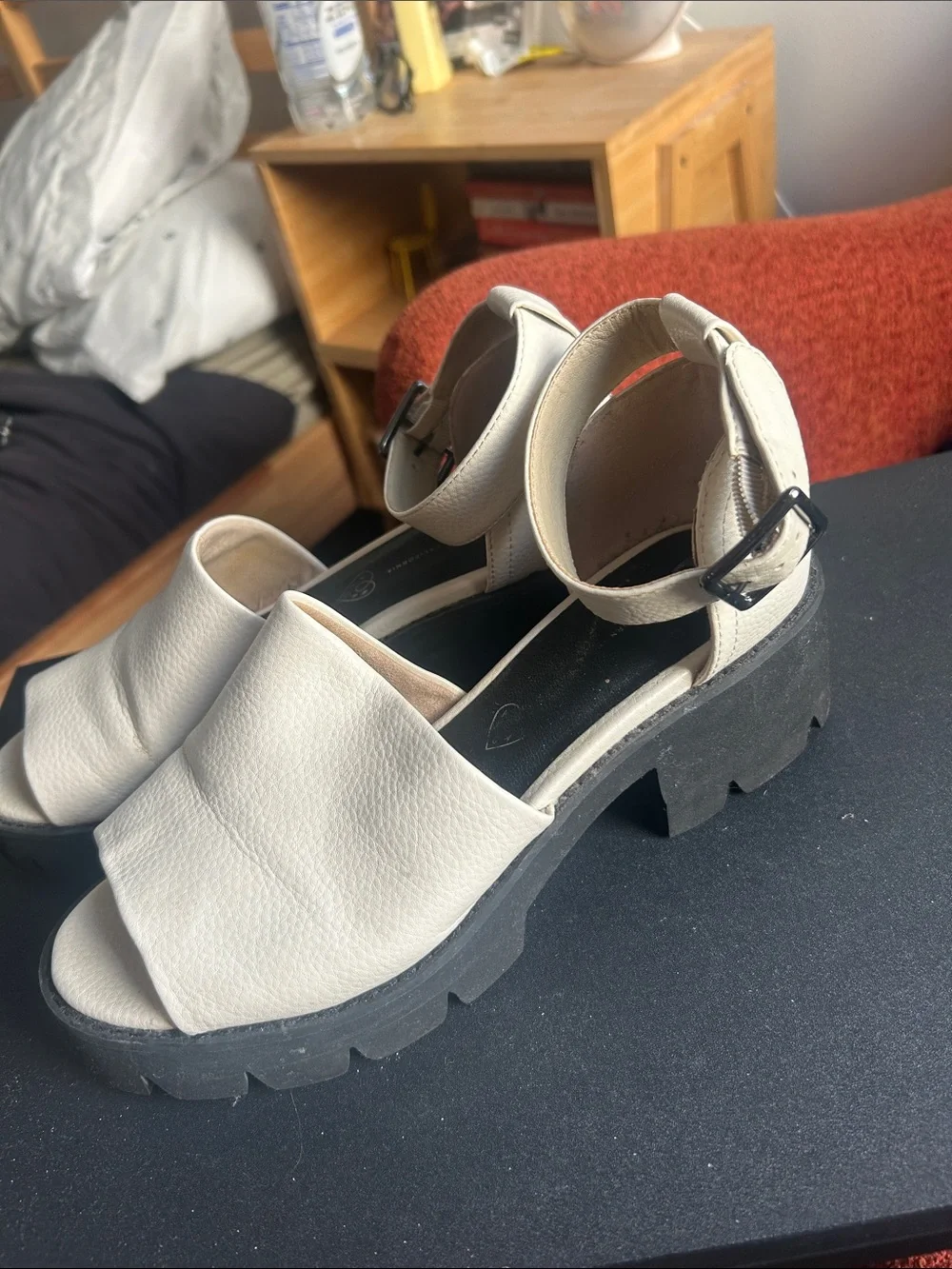 BC Footwear Ankle-Strap Platform Sandals